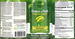 Label for 2-in-1 Cleanse & Flush