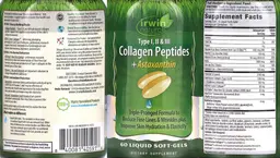 Label for Collagen Peptides + Astaxanathin
