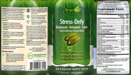 Label for Stress-Defy