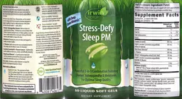 Label for Stress-Defy Sleep PM