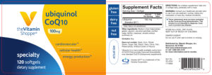 Ubiquinol CoQ-10 100 mg