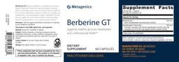 Label for Berberine GT