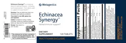 Label for Echinacea Synergy