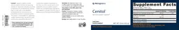Label for Cenitol