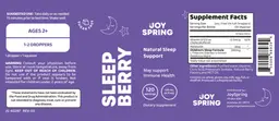 Label for SleepBerry