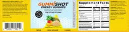 Label for Energy Gummies Tropical