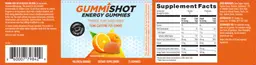 Label for Energy Gummies Valencia Orange