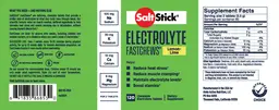 Label for SaltStick Electrolyte Fashtchews Lemon-Lime