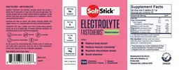 Label for SaltStick Electrolyte Fastchews Watermelon