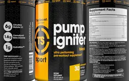 Label for Pump Igniter Pineapple