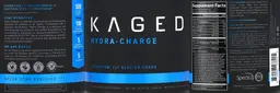 Label for Hydra-Charge Glacier Grape