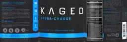 Label for Hydra-Charge Straberry Yuzy