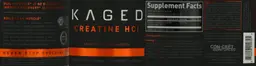 Label for Creatine HCl