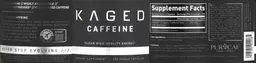 Label for Caffeine