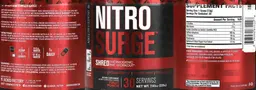 Label for Nitrosurge Shred Fruit Punch