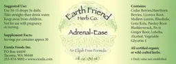 Label for Adrenal-Ease