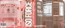 Label for Iso Force Chocolate Covered Strawberry