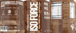 Label for Iso Force Chocolate Milkshake