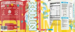 Label for Iso Force Fruity Rubbles