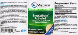 Label for BrocColinate Activated