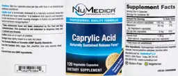 Label for Caprylic Acid