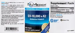 Label for D3-10,000 + K2