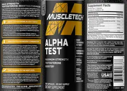Label for Alpha Test