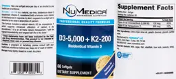 Label for D3-5,000 + K2-200