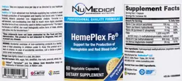 Label for HemePlex Fe