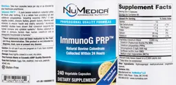 Label for ImmunoG PRP