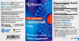 Label for Liposomal Iron