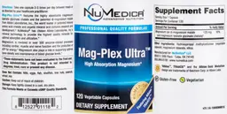 Label for Mag-Plex Ultra
