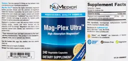 Label for Mag-Plex Ultra
