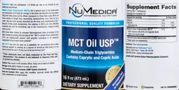 Label for MCT Oil USP