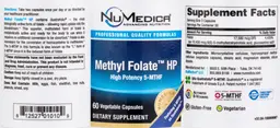 Label for Methyl Folate HP