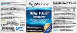 Label for Methyl Folate Optimizer