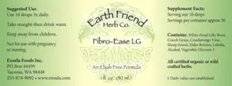 Label for Fibro-Ease LG