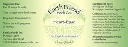 Label for Heart-Ease