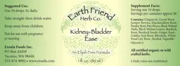 Label for Kidney-Bladder Ease