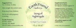 Label for Song of Nightingale