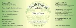 Label for TMJ-Ease