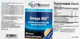 Label for Omega 950