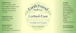 Label for Cortisol Ease
