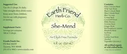 Label for She-Mend