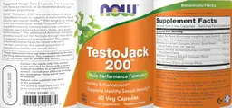 Label for TestoJack 200
