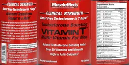 Label for Vitamin T