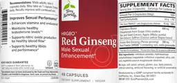 Label for HRG80 Red Ginseng