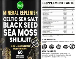 Label for Mineral Replenish