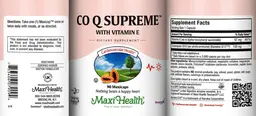 Label for Co Q Supreme