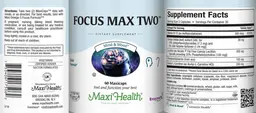Label for Focus Max Two